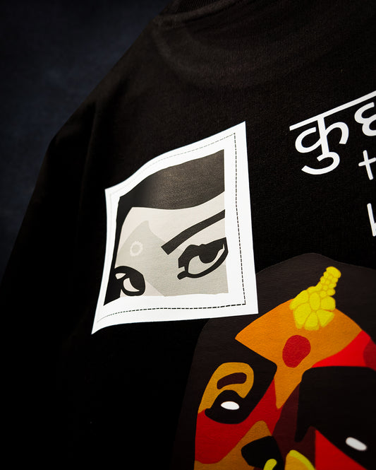 BLACK NAZARIYA T-SHIRT